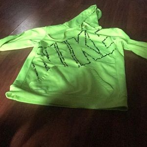 Nike neon green jacket